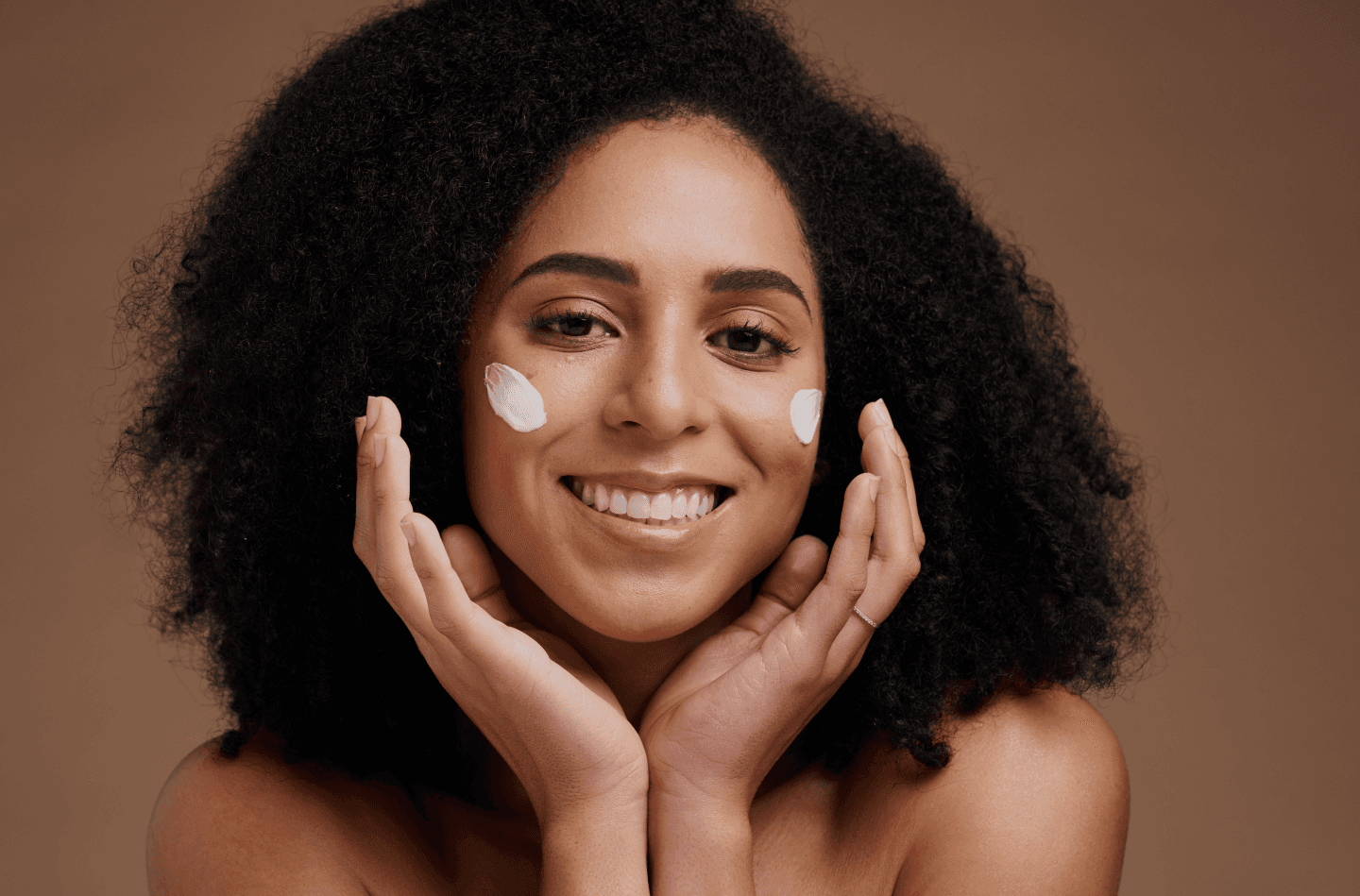 women smiling